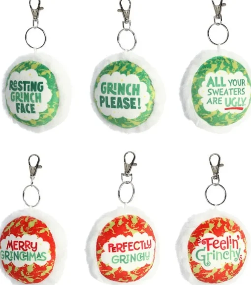 Aurora Dr. Seuss Grinchy Greetings Clip-on Assortment 3.5"