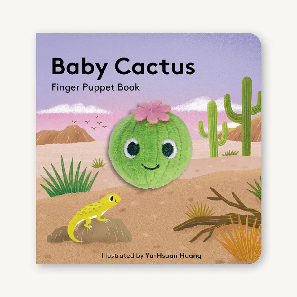Baby Cactus Finger Puppet Board Book
