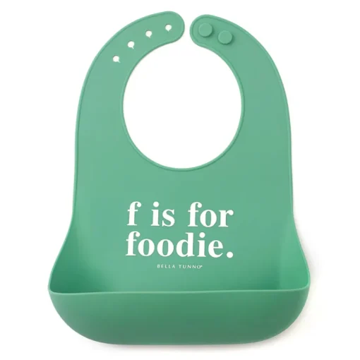 Bella Tunno Wonder Bib: F is for Foodie