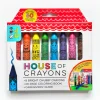Bright Stripes House of Crayons