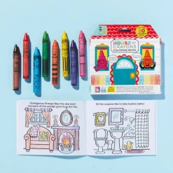 Bright Stripes House of Crayons