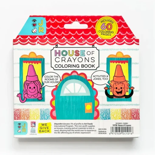 Bright Stripes House of Crayons