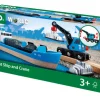 Brio Freight Ship & Crane 33534