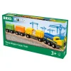 Brio Three-Wagon Cargo Train 33982