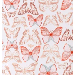 Burt's Bees Organic Baby French Terry Dress & Coastal Butterflies Bodysuit Set