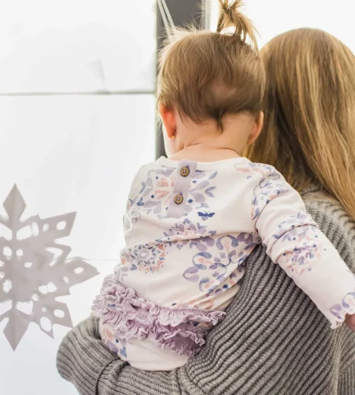 Burt's Bees Organic Baby Homemade Snowflakes Jumpsuit