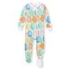 Burt's Bees Organic Baby One-Piece Sleeper Easter Friends