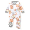 Burt's Bees Organic Baby One-Piece Sleep & Play Basketball