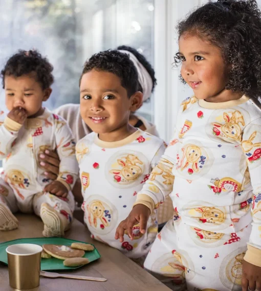 Burt's Bees Organic Baby One-Piece Sleeper Easter Breakfast