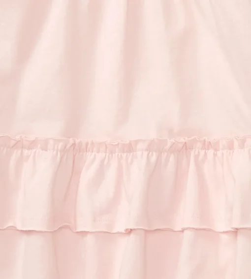 Burt's Bees Organic Baby Ruffle Pink Dress