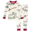 Burt's Bees Organic Two-Piece Pajamas Santa's Sleigh