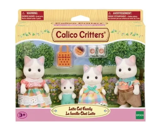 Calico Critters Latte Cat Family