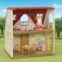 Calico Critters Red Roof Cozy Cottage Starter Home