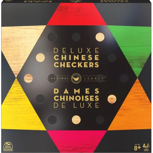 Cardinal Games Deluxe Wooden Chinese Checkers Set