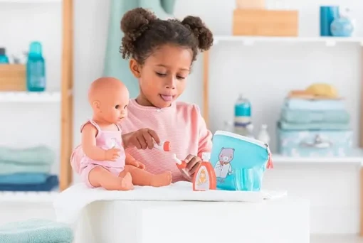 Corolle Dolls Pouch & Accessories (for 12" & 14" doll)