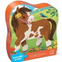Crocodile Creek 36 Piece Floor Puzzle Pretty Ponies