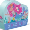 Crocodile Creek 12 Piece Mini Puzzle Mermaid Dreams