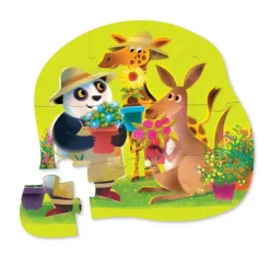 Crocodile Creek 12 Piece Mini Puzzle Flower Power