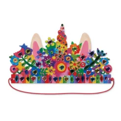 Crocodile Creek Jewel Art: Crowns & Unicorn Flowers