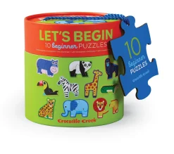 Crocodile Creek Let's Begin Puzzles - Jungle