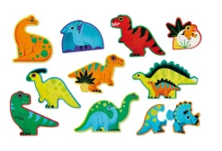 Crocodile Creek Let's Begin Puzzles - Dinosaurs