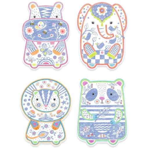 Djeco Coloring: Wild Animals