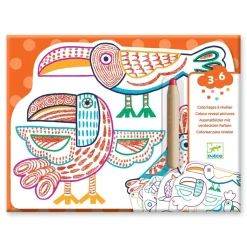 Djeco Coloring: Wild Families