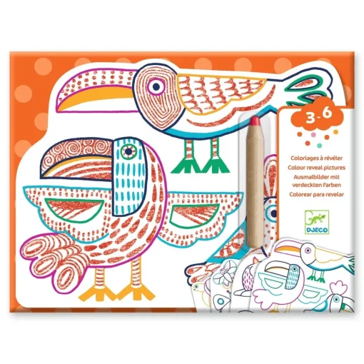 Djeco Coloring: Wild Families