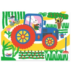 Djeco Scratch Cards Activity: Learning about Vehicles