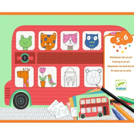 Djeco Tracing is an Art Drawing Set