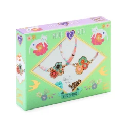 Djeco You & Me Jewelry Kit: Tila and Flowers Beads & Jewelry