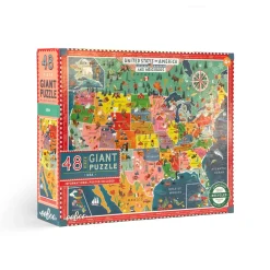 eeBoo 48 Piece Giant Puzzle USA