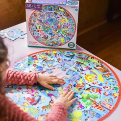 eeBoo 36 Piece Giant Puzzle Good Deeds