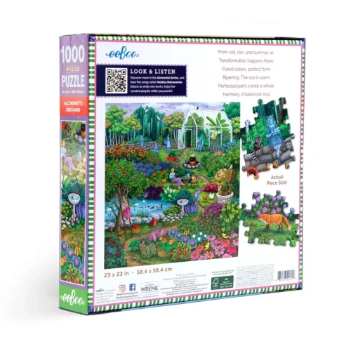 eeBoo 1000 Piece Puzzle Alchemist's Orchard