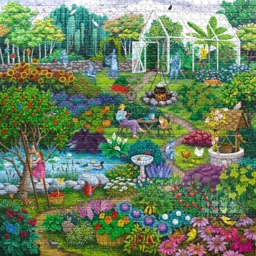 eeBoo 1000 Piece Puzzle Alchemist's Orchard