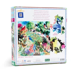 eeBoo 1000 Piece Puzzle Birds in the Park