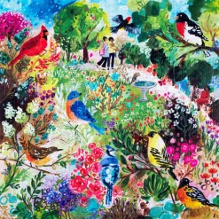 eeBoo 1000 Piece Puzzle Birds in the Park