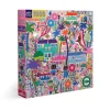eeBoo 1000 Piece Puzzle Cats Around Town