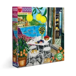 eeBoo 1000 Piece Puzzle Cats in Positano