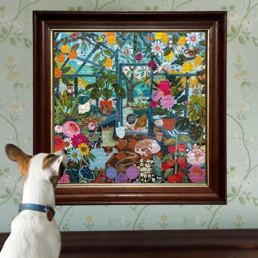 eeBoo 1000 Piece Puzzle English Greenhouse