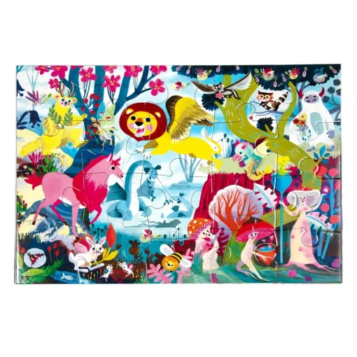 eeBoo 20 Piece Puzzle Magical Creatures