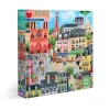 eeBoo 1000 Piece Puzzle Paris in a Day