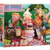eeBoo 20 Piece Puzzle Party with Cake