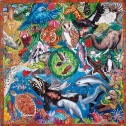 eeBoo 1000 Piece Puzzle Wild World