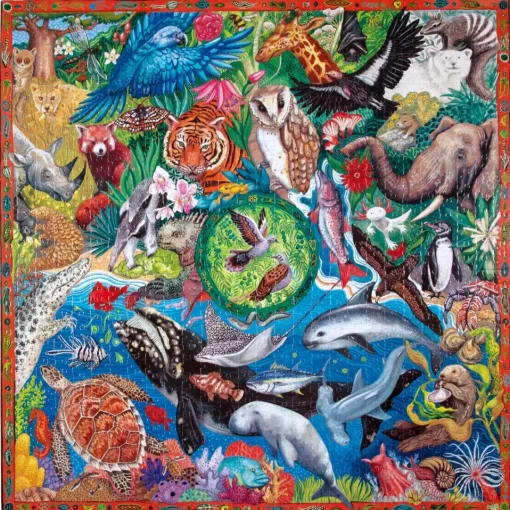 eeBoo 1000 Piece Puzzle Wild World