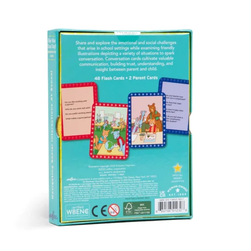 eeBoo Conversation Cards- How Was Your Day?