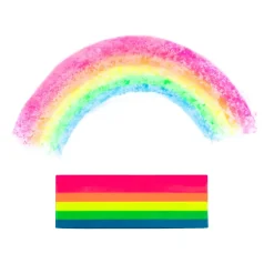 eeBoo Fluorescent Rainbow Jumbo Crayon