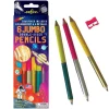 eeBoo Jumbo Color Pencils Solar System