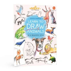 eeBoo Learn to Draw Animals Art Book