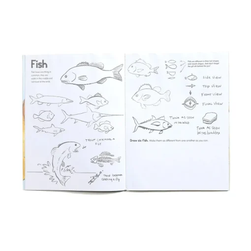 eeBoo Learn to Draw Animals Art Book